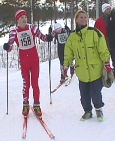 Rikard med mamma Catarina i Vilhelmina