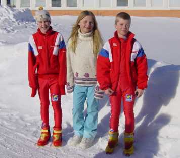 Laget i klassen 11-12, Joakim, Elin och Johan