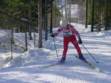 Elin Andersson i den tuffa uppfrsbacken