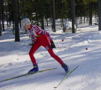 Elisabeth Löfgren ger sig ut på andra sträckan